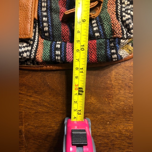 Boho crossbody handbag southwest coogie style multi print/color - Picture 14 of 16